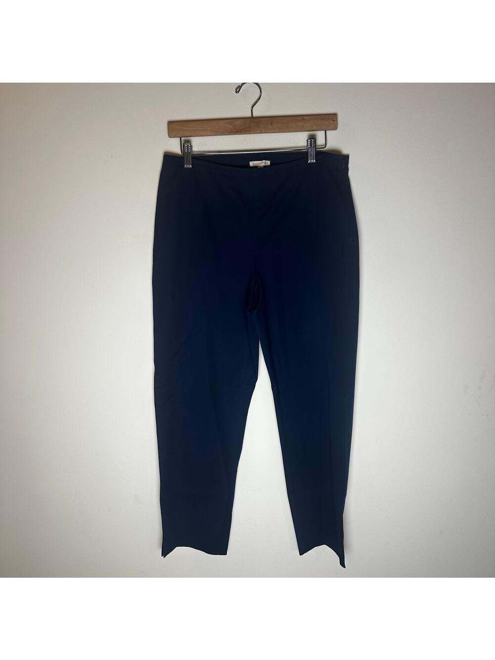 Eileen Fisher Pants sz M Navy Blue Eileen Fisher Straight Leg Pants